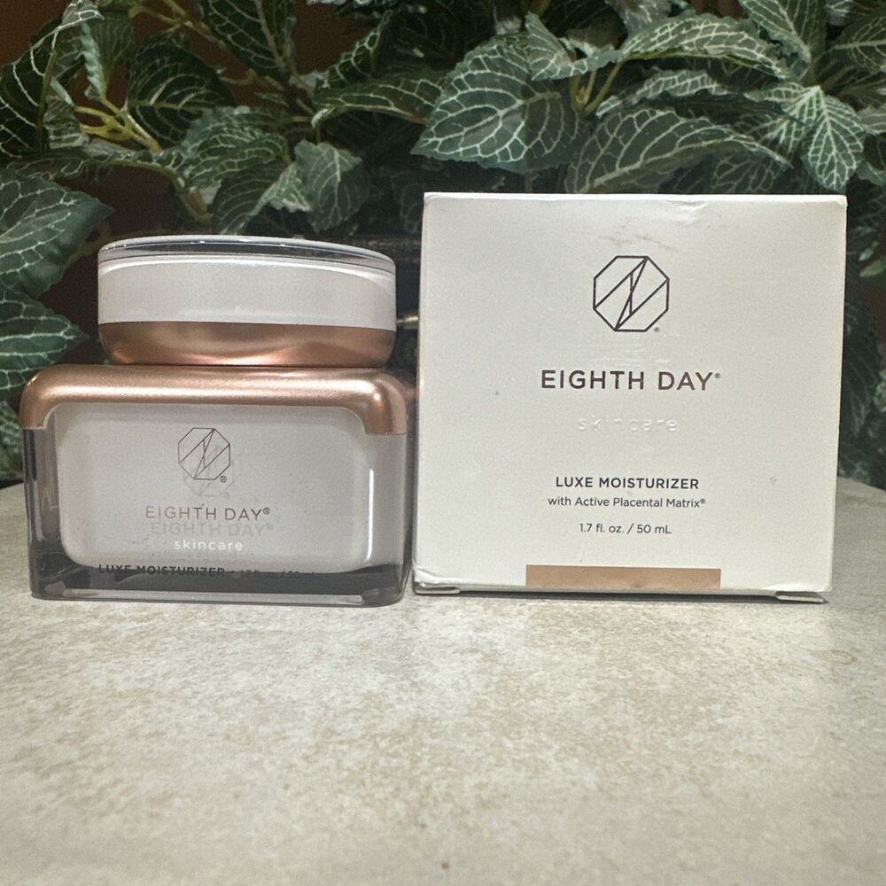 Eighth Day Luxe Moisturizer 1.7oz / 50ml Skincare NEW IN BOX